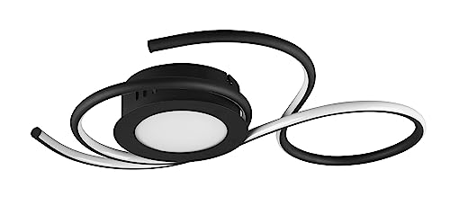 Trio Leuchten LED Deckenleuchte Jive 623410232, Metall Schwarz matt, inkl. 36 Watt LED, Fernbedienung, Dimmer, Farbwechsel, Nachtlicht Trio Leuchten LED Deckenleuchte Jive 623410232, Metall Schwarz matt, inkl. 36 Watt LED, Fernbedienung, Dimmer, Farbwechsel, Nachtlicht von Trio Leuchten