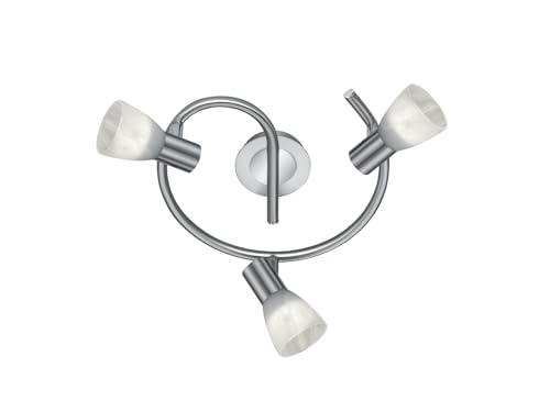 Trio Leuchten LED-Deckenleuchte "Levisto" in Nickel matt, Glas alabasterfarbig weiß 871090307 Trio Leuchten LED-Deckenleuchte "Levisto" in Nickel matt, Glas alabasterfarbig weiß 871090307 von Trio Leuchten