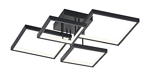 Trio Leuchten LED Deckenleuchte Sorrento 627710432, Metall Schwarz matt, inkl. 24 Watt LED, Switch Dimmer Trio Leuchten LED Deckenleuchte Sorrento 627710432, Metall Schwarz matt, inkl. 24 Watt LED, Switch Dimmer von Trio Leuchten