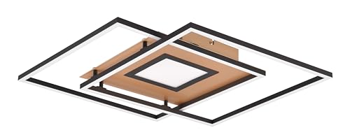 Trio Leuchten LED Deckenleuchte Via 620710380, Metall Schwarz matt/Goldfarbig, inkl. 36 Watt LED, Fernbedienung Trio Leuchten LED Deckenleuchte Via 620710380, Metall Schwarz matt/Goldfarbig, inkl. 36 Watt LED, Fernbedienung von Trio Leuchten