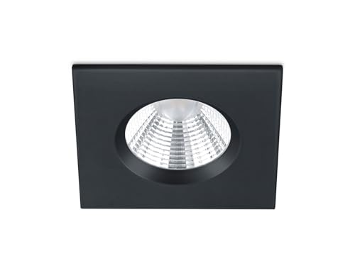 Trio Leuchten LED Einbauleuchten Zagros 650610132, Metall Schwarz matt, inkl. 1x 5,5 watts LED von Trio Leuchten