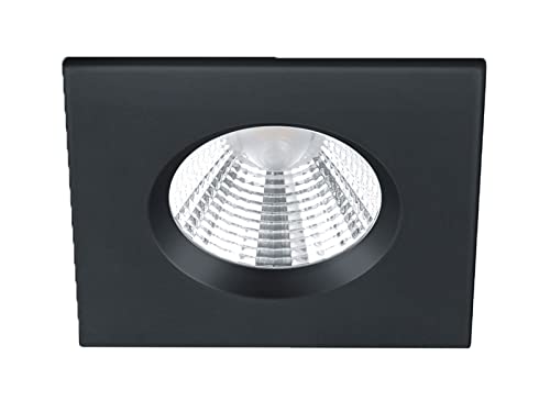 Trio Leuchten LED Einbauleuchten Zagros 650610132, Metall Schwarz matt, inkl. 1x 5,5 watts LED von Trio Leuchten