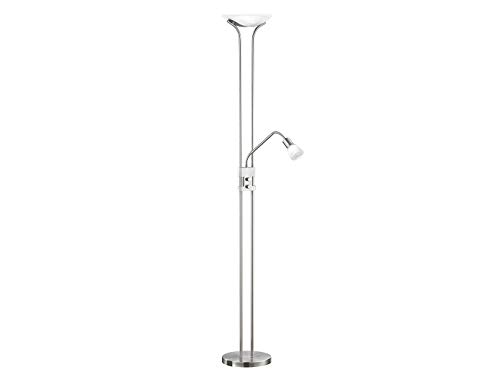 Trio Leuchten LED Fluter Santo II 421910207, Metall Nickel matt, Glas alabasterfarbig weiß, 5x 4.5 Watt Trio Leuchten LED Fluter Santo II 421910207, Metall Nickel matt, Glas alabasterfarbig weiß, 5x 4.5 Watt von Trio Leuchten