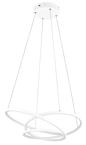 Trio Leuchten LED Pendelleuchte Darvin 349110131, Metall Weiß matt, inkl. 34 Watt LED, Lichtfarbe einstellbar, Switch Dimmer Trio Leuchten LED Pendelleuchte Darvin 349110131, Metall Weiß matt, inkl. 34 Watt LED, Lichtfarbe einstellbar, Switch Dimmer von Trio Leuchten
