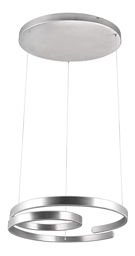 Trio Leuchten LED Pendelleuchte Marnie 344110105, Aluminium gebürstet, inkl. 68 Watt LED, Switch Dimmer Trio Leuchten LED Pendelleuchte Marnie 344110105, Aluminium gebürstet, inkl. 68 Watt LED, Switch Dimmer von Trio Leuchten