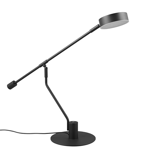 Trio Leuchten LED Schreibtischleuchte Manduro 549010132, Metall Schwarz matt, inkl. 6 Watt LED, Dimmer, Lichtfarbe einstellbar Trio Leuchten LED Schreibtischleuchte Manduro 549010132, Metall Schwarz matt, inkl. 6 Watt LED, Dimmer, Lichtfarbe einstellbar von Trio Leuchten