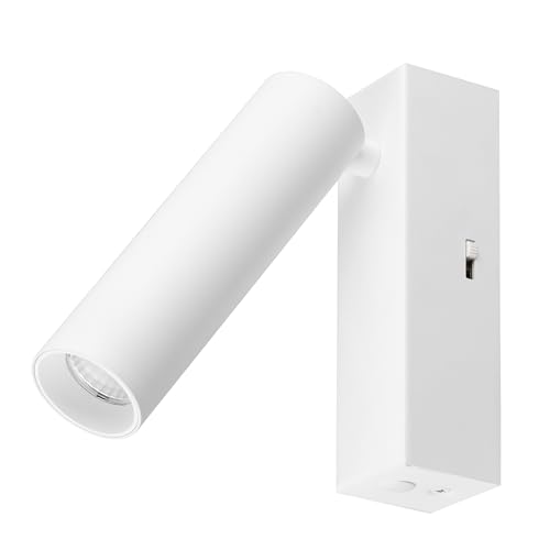 Trio Leuchten LED Spotleuchte Ambala 849210131, Metall Weiß matt, inkl. 1x 5.5 Watt LED, Lichtfarbe einstellbar, Switch Dimmer von Trio Leuchten