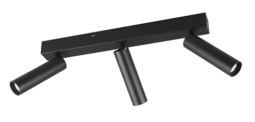 Trio Leuchten LED Spotleuchte Ambala 849210332, Metall Schwarz matt, inkl. 3x 5.5 Watt LED, Lichtfarbe einstellbar, Switch Dimmer Trio Leuchten LED Spotleuchte Ambala 849210332, Metall Schwarz matt, inkl. 3x 5.5 Watt LED, Lichtfarbe einstellbar, Switch Dimmer von Trio Leuchten