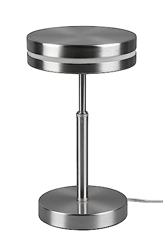 Trio Leuchten LED Tischleuchte Franklin 526510107, Metall Nickel matt, inkl. 6 Watt LED von TRIO LIGHTING FOR YOU