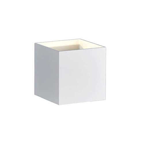 Trio Leuchten LED Wandleuchte 223310131 Louis, Metall weiß matt/innen weiß, 4.3 Watt LED, 10 x 10 x 10 cm von TRIO LIGHTING FOR YOU