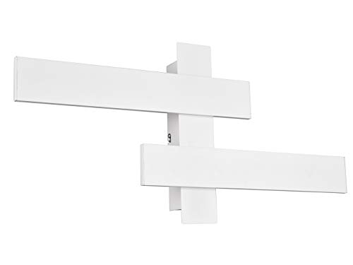 Trio Leuchten LED Wandleuchte Belfast 275510231, Metall Weiß matt, inkl. 2x 10.5 Watt LED, Switch Dimmer von Trio Leuchten