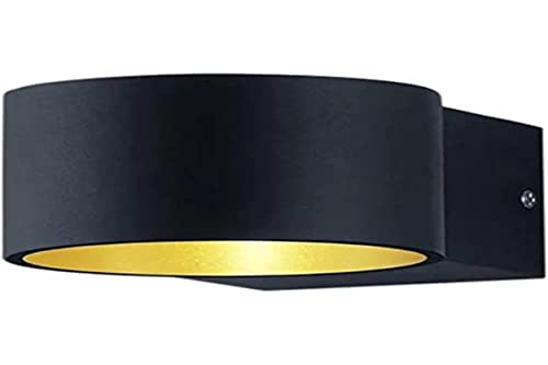 Trio Leuchten LED Wandleuchte Lacapo 223410132, Metall schwarz matt, 1x 4.3 Watt, 15.0 x 10.5 x 6.0 cm von Trio Leuchten