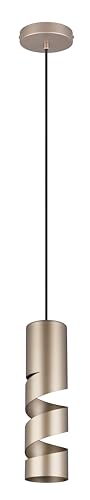 Trio Leuchten Pendelleuchte Stream 364000165, Metall Coffee, exkl. 1x GU10 von Trio Leuchten