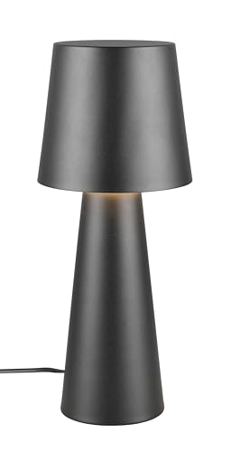 Trio Leuchten Tischleuchte Nubian 562900132, Metall Schwarz matt, exkl. 1x E27 von Trio Leuchten