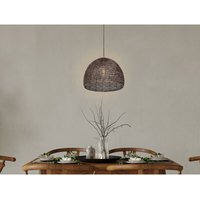 Vintage Pendelleuchte kamara aus Metallgeflecht in Altmessing, ø 36cm von Trio Leuchten