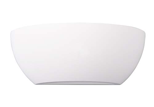 Trio Leuchten Wandleuchte Roma 201000101, Gips weiß, exkl. 1x E14, 28 watt von TRIO LIGHTING FOR YOU