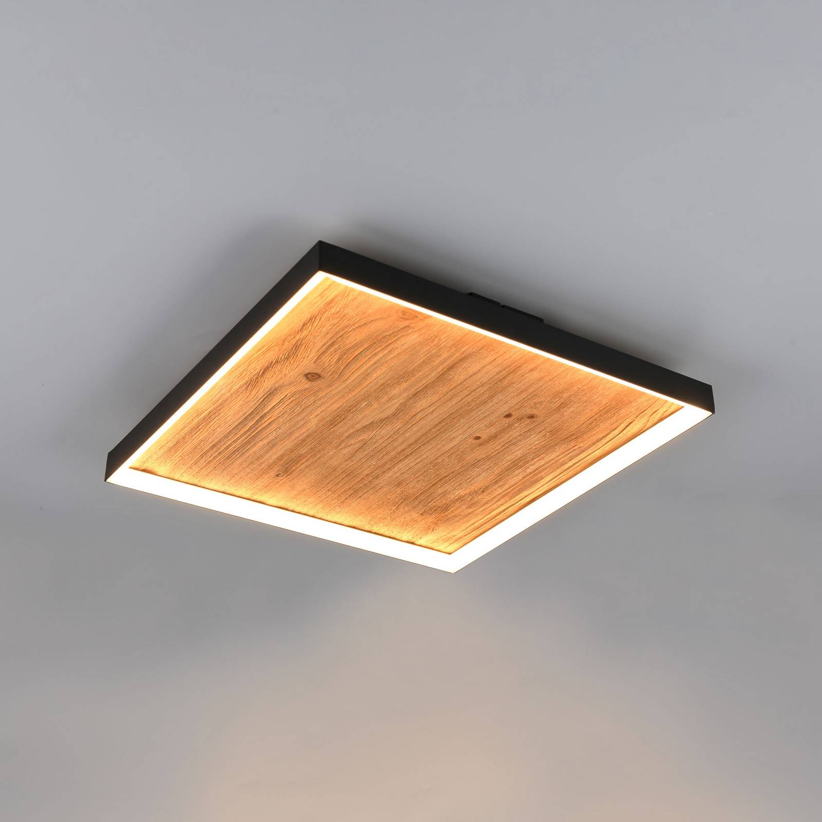 LED-Deckenlampe Kalea, Länge 45 cm, holzfarben, Holz LED-Deckenlampe Kalea, Länge 45 cm, holzfarben, Holz von Trio Lighting