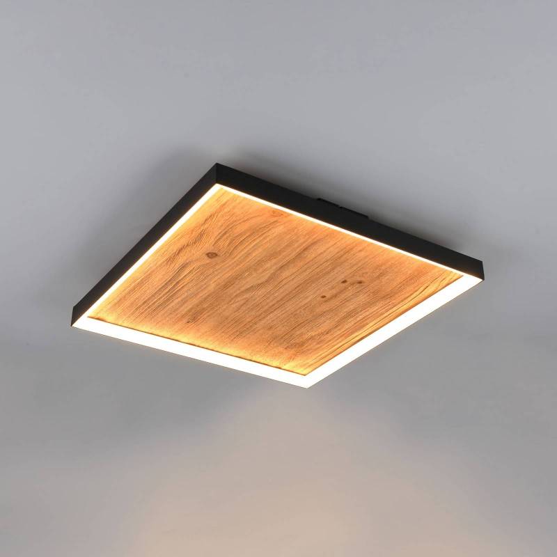 LED-Deckenlampe Kalea, Länge 45 cm, holzfarben, Holz LED-Deckenlampe Kalea, Länge 45 cm, holzfarben, Holz von Trio Lighting