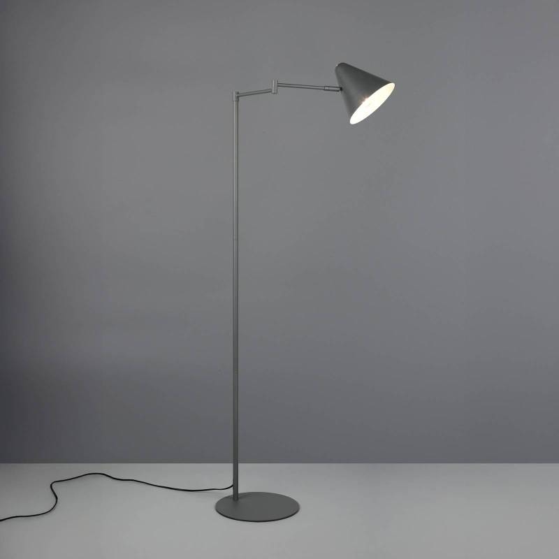 Stehlampe Cosima, anthrazit, Höhe 126 cm, Metall von Trio Lighting