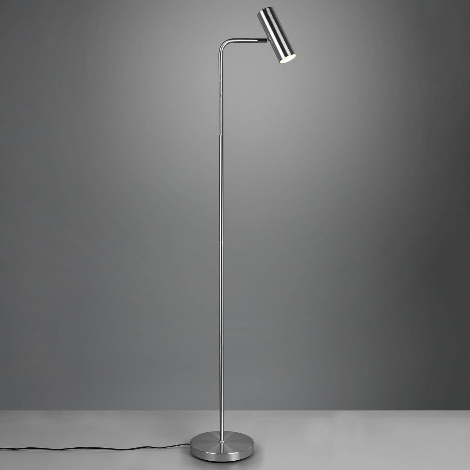 Stehlampe Marley, nickel matt von Trio Lighting