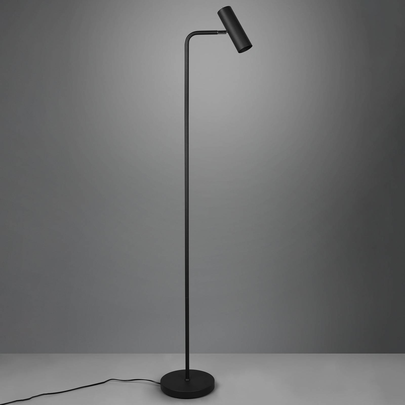 Stehlampe Marley, schwarz matt von Trio Lighting