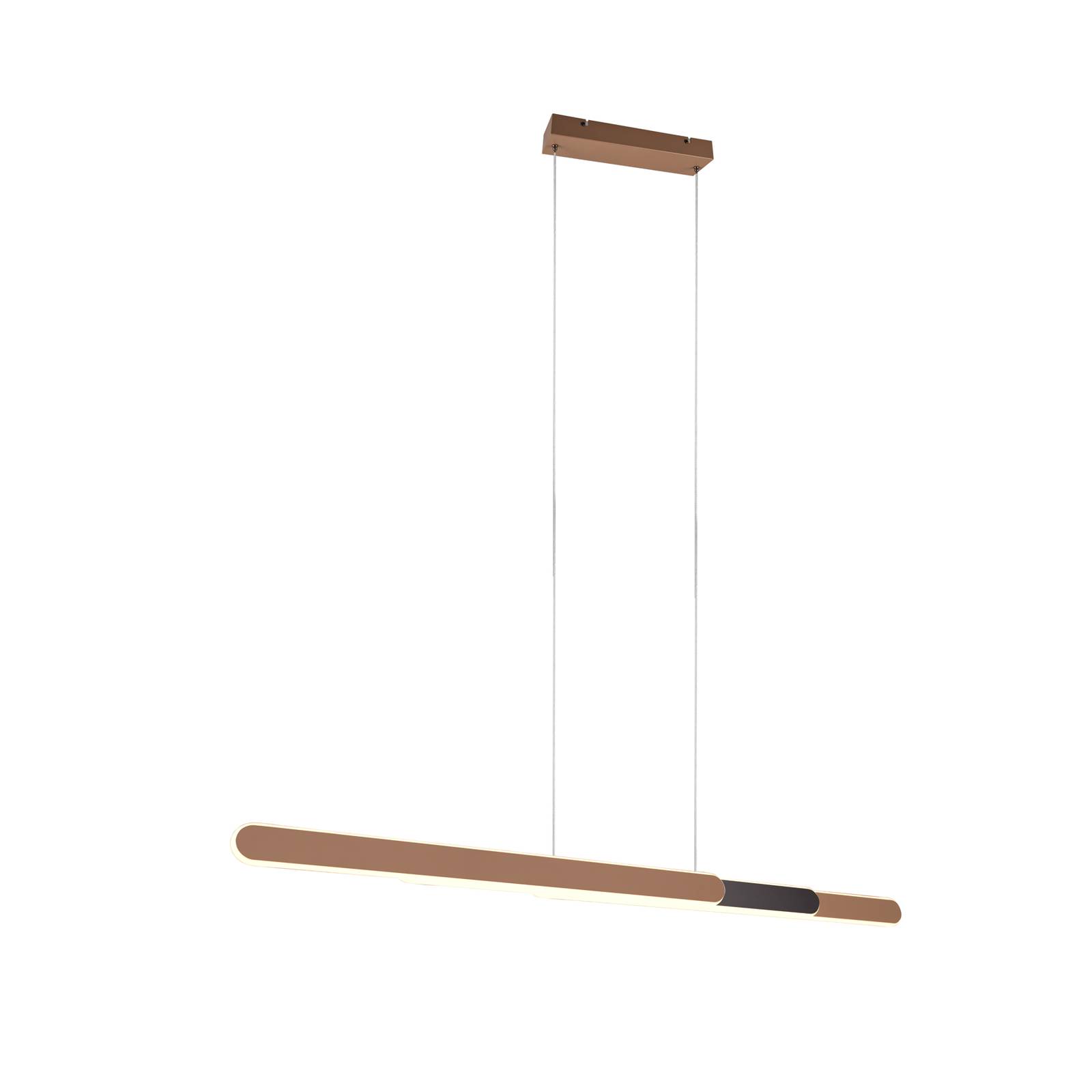 LED-Hängeleuchte Helios ausziehbar dim CCT kaffee LED-Hängeleuchte Helios ausziehbar dim CCT kaffee von Trio Lighting