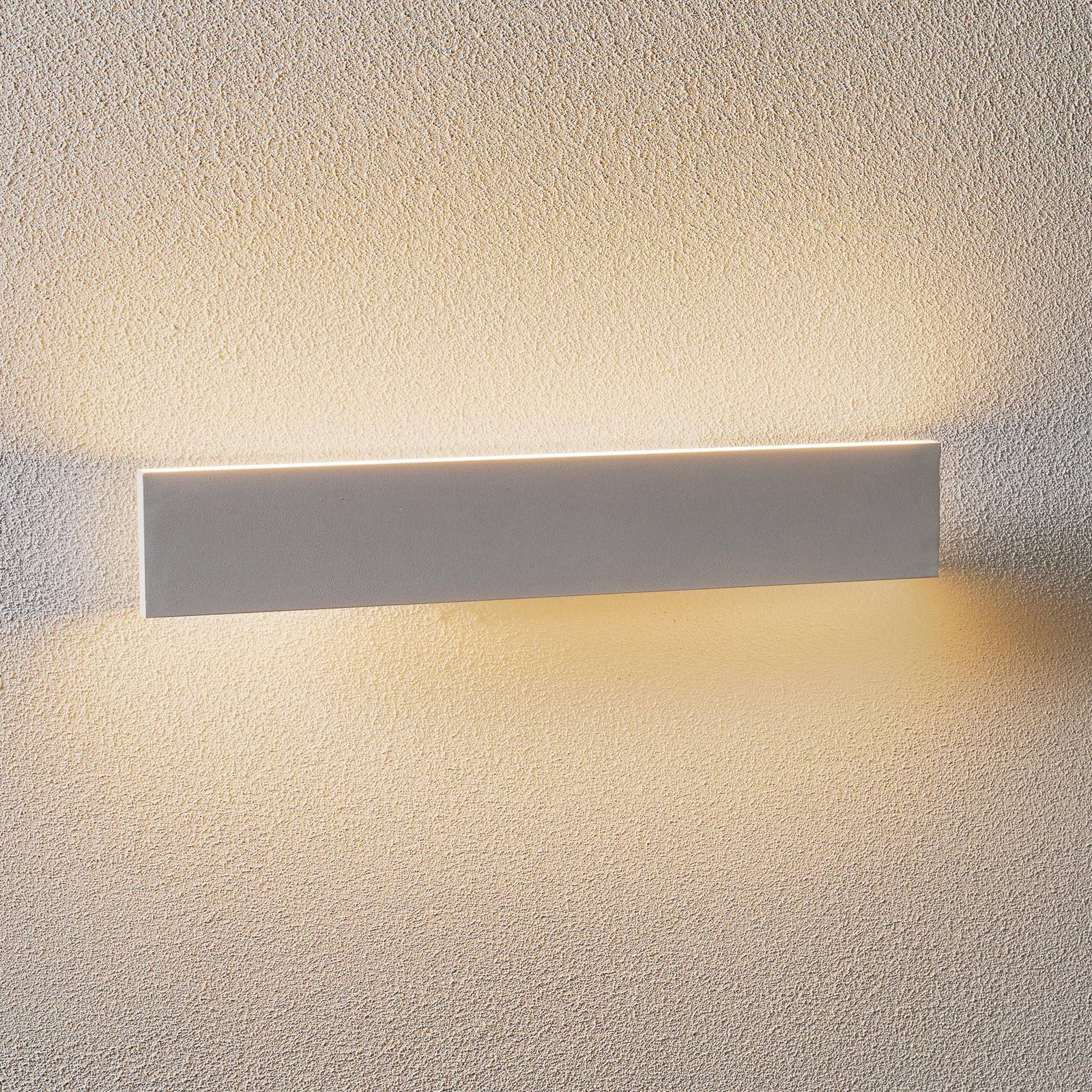 LED-Wandlampe Concha 47 cm, weiß von Trio Lighting