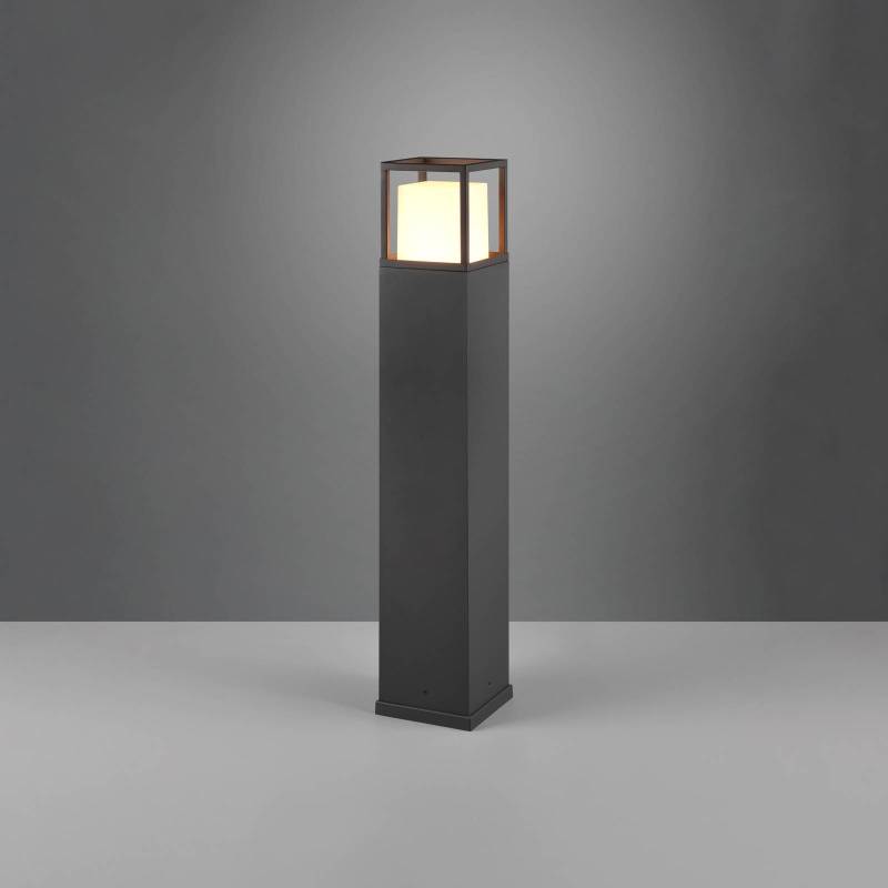 LED-Wegeleuchte Witham, 80 cm hoch, anthrazit, CCT, IP54 von Trio Lighting