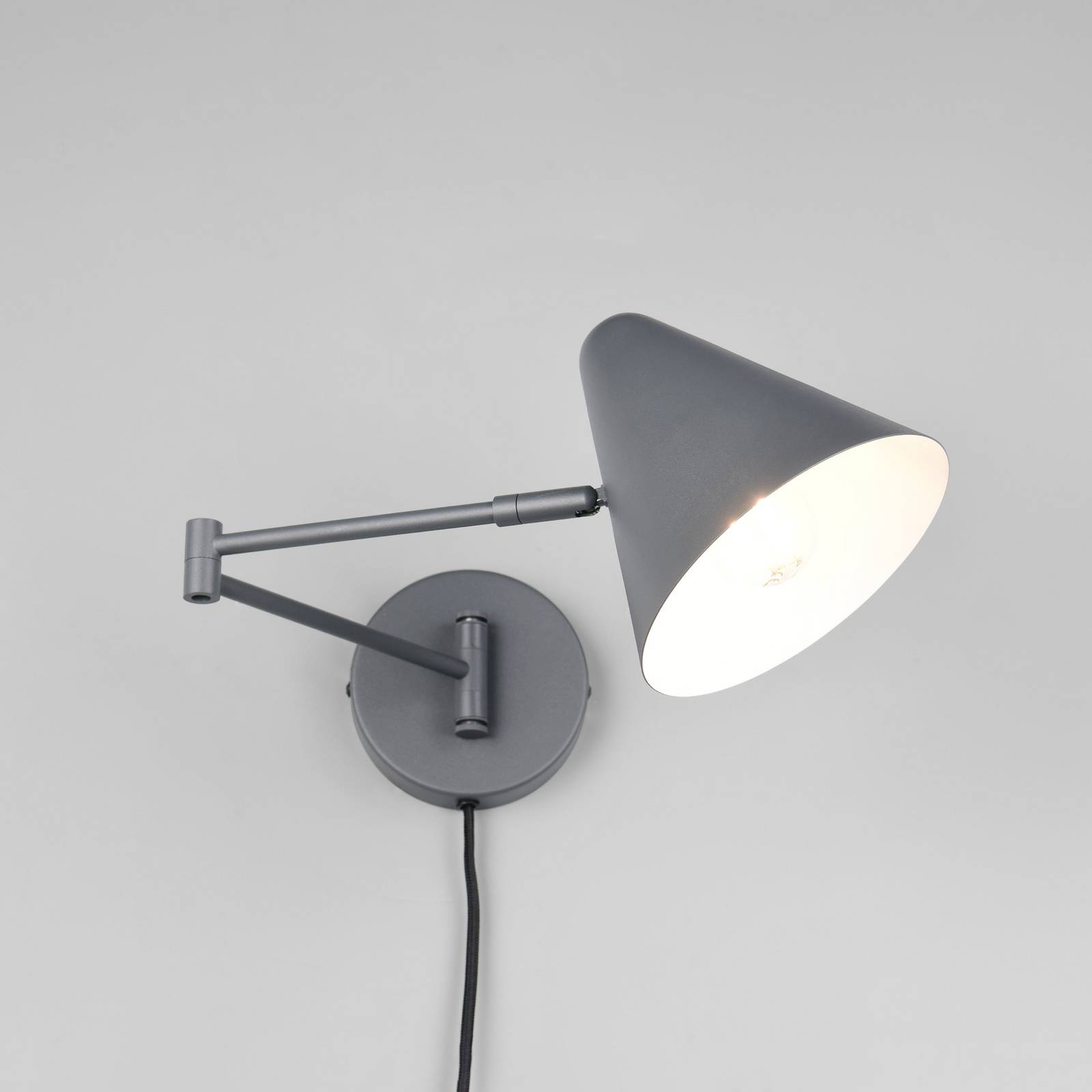 Wandleuchte Cosima, anthrazit, Ausladung 54 cm, Metall Wandleuchte Cosima, anthrazit, Ausladung 54 cm, Metall von Trio Lighting