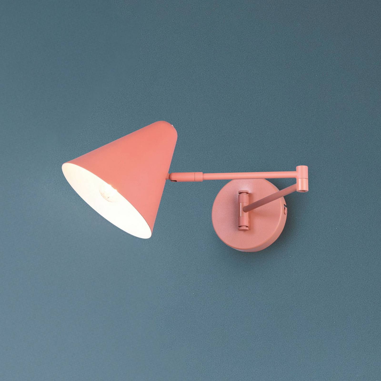 Wandleuchte Cosima, apricot, Ausladung 54 cm, Metall Wandleuchte Cosima, apricot, Ausladung 54 cm, Metall von Trio Lighting