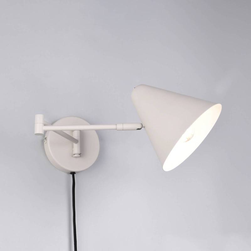 Wandleuchte Cosima, hellgrau, Ausladung 54 cm, Metall Wandleuchte Cosima, hellgrau, Ausladung 54 cm, Metall von Trio Lighting