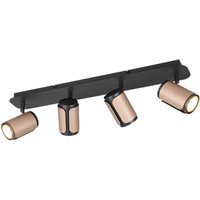 Deckenlampe Deckenleuchte Wohnzimmerlampe Metall Coffee verstellbar L 60 cm von Trio