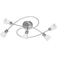 Deckenleuchte CARICO in Nickel matt 5-flmg von Trio