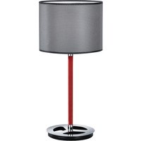 Design Chrom Tisch Leuchte Metall Kabel Schalter Beistell Lese Lampe E27 Beleuchtung Trio 503400106 von Trio