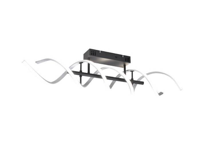 Designer-Deckenleuchte Sequence gebürstetes Metall Trio - von Trio