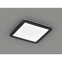 Dimmbare led Deckenleuchte camillus flache Badezimmerlampe 30x30cm Schwarz IP44 Dimmbare led Deckenleuchte camillus flache Badezimmerlampe 30x30cm Schwarz IP44 von Trio