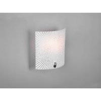 Flache Wandleuchte elisa mit Glas Lampenschirm Weiß, Höhe 22cm Flache Wandleuchte elisa mit Glas Lampenschirm Weiß, Höhe 22cm von Trio