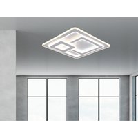 Trio - Große Deckenleuchte mita mit Fernbedienung & Dimmer Weiß, Quadrat 51cm Trio - Große Deckenleuchte mita mit Fernbedienung & Dimmer Weiß, Quadrat 51cm von Trio
