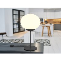 Große Retro Tischleuchte fomento Schwarz mit Glaskugel, Höhe 52cm Große Retro Tischleuchte fomento Schwarz mit Glaskugel, Höhe 52cm von Trio