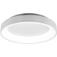 Trio Lighting - gebraucht] Led Deckenlampe Girona Deko Deckenlampe Mit Fernbedienung, Weiß B-Ware von TRIO LIGHTING