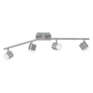 home24 LED-Deckenleuchte Roubaix 34 x 15 x 9cm Silber/Silber 4 Hauptmaterial: Kunststoff Sekundärmaterial: Eisen, Nicht austauschbare LEDs von home24