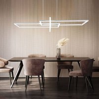 LED Hängeleuchte Esstisch dimmbar Hängelampe Wohnzimmer Modern LED Deckenleuchte Esszimmer, mit Switch Dimmer in weiß,1x 34W LED 4400lm 4000K, BxH LED Hängeleuchte Esstisch dimmbar Hängelampe Wohnzimmer Modern LED Deckenleuchte Esszimmer, mit Switch Dimmer in weiß,1x 34W LED 4400lm 4000K, BxH von Trio