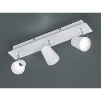 Trio - led Deckenstrahler narcos 3-flammig Weiß, Breite 45cm von Trio