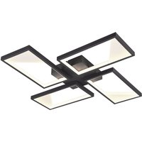 Trio - led Design Decken Lampe Wohn Ess Zimmer Beleuchtung Switch Dimmer Leuchte anthrazit 623210442 von Trio