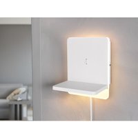 Trio - led Wandleuchte fairfield Weiß mit Stecker, Schalter & Ladefunktion, Höhe 20cm Trio - led Wandleuchte fairfield Weiß mit Stecker, Schalter & Ladefunktion, Höhe 20cm von Trio