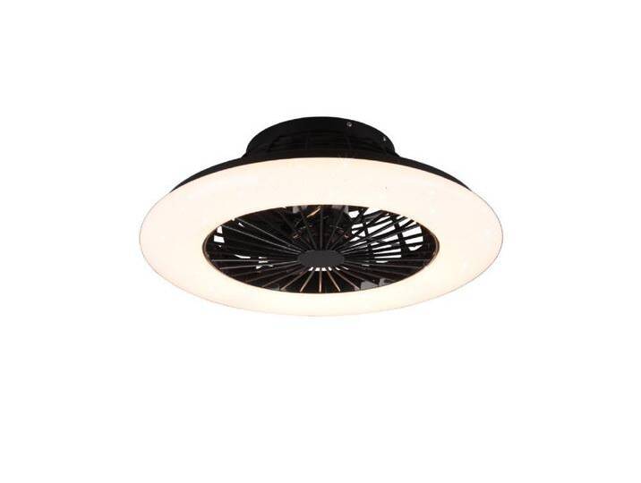 Schwarzer Deckenventilator Stralsund Trio - R62522132 von Trio