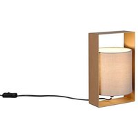 Tischleuchte Beistelllampe Nachttischlampe Coffee E27 Stoffschirm H 27cm Tischleuchte Beistelllampe Nachttischlampe Coffee E27 Stoffschirm H 27cm von Trio