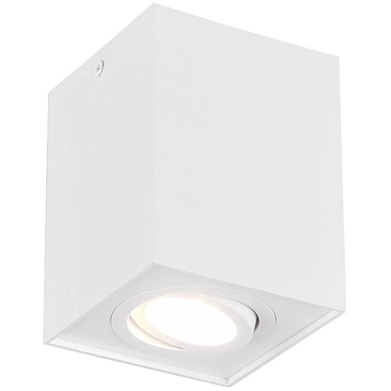 Trio Deckenleuchte Biscuit Weiß matt 125 mm x 96 mm x 96 mm von Trio