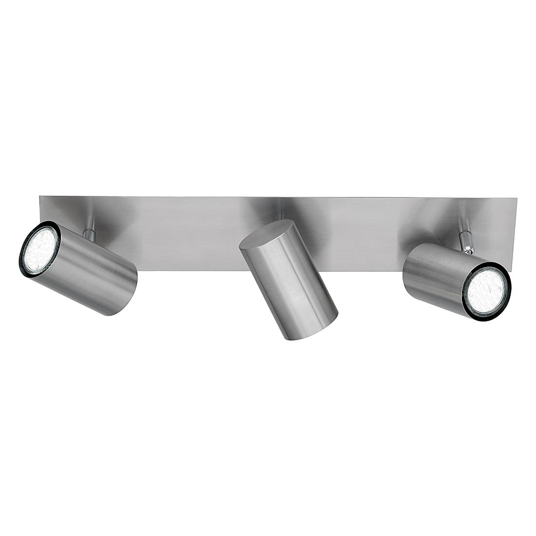 Trio Deckenleuchten Balken II Metall Nickel 48x15x9 cm (BxHxT) von Trio