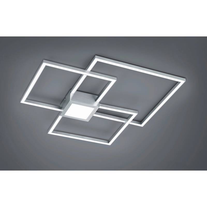 Trio LED-Deckenlampe Hydra Nickel matt 1-flammig 38 W von Trio